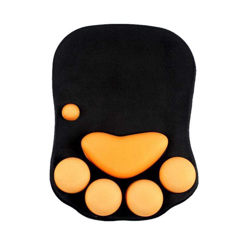 Gadget Gerbil Black Cat Paw Mousepad