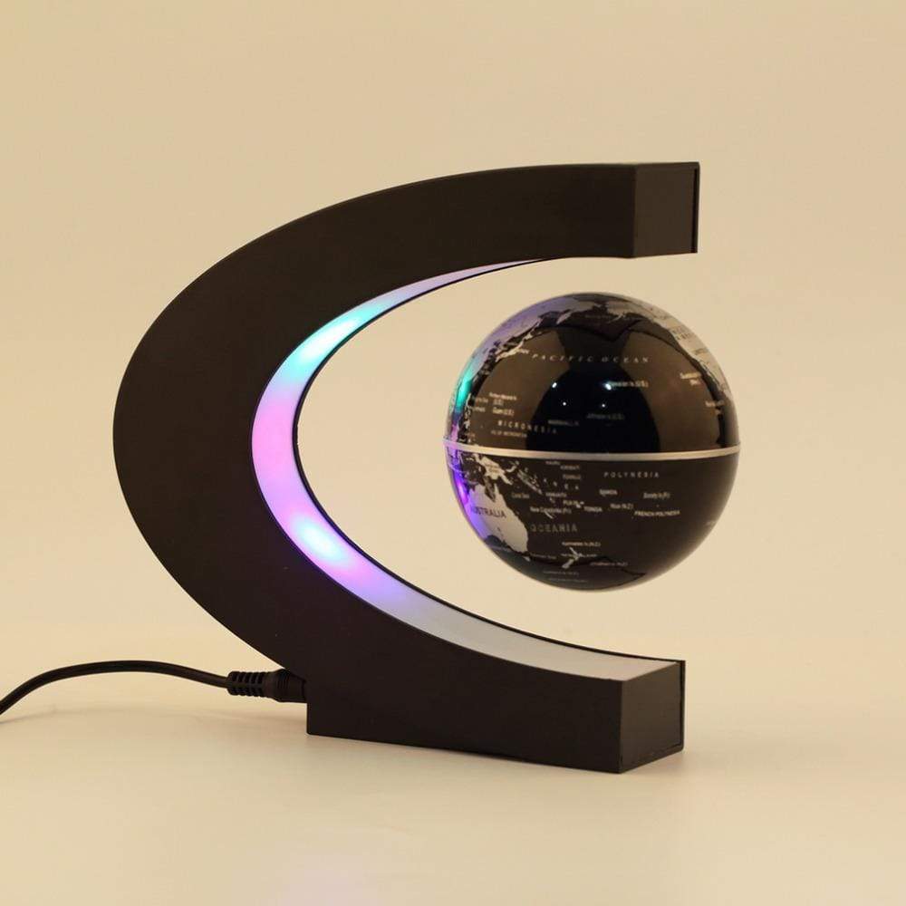 Gadget Gerbil Black / Chinese / CN Magnetic Levitation Globe