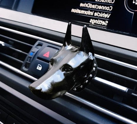 Gadget Gerbil black Doberman Car Air Vent Freshener