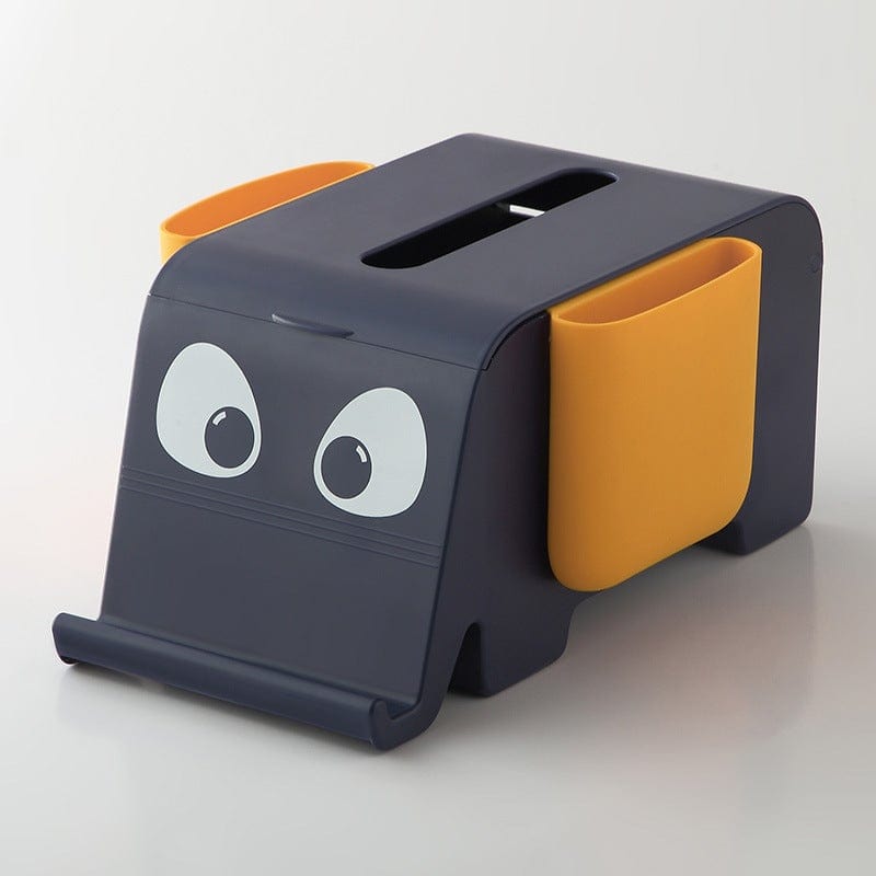 Gadget Gerbil Black Elephant Desktop Tissue Box