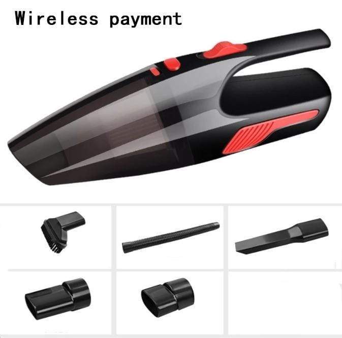 Gadget Gerbil Black Handheld Cordless Car Vacuum Cleaner