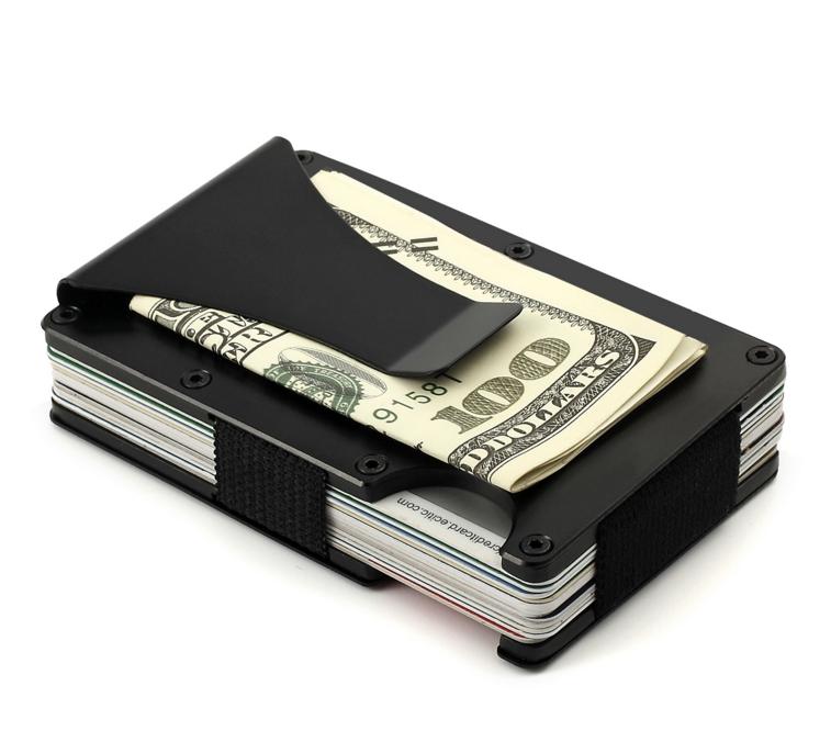Gadget Gerbil Black Money Clip Wallet