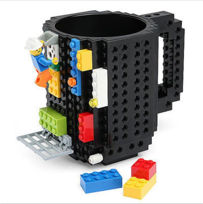 Gadget Gerbil Black Puzzle Mug