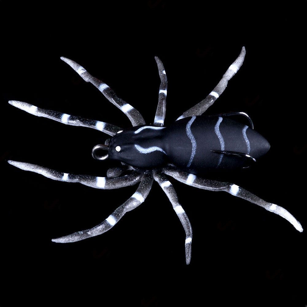 Gadget Gerbil Black Spider Shaped Fishing Lure