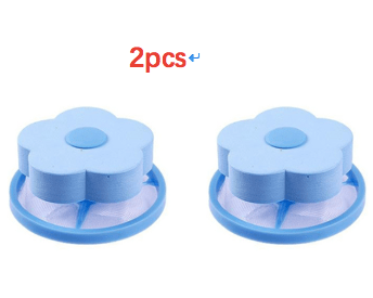 Gadget Gerbil Blue / 2 pcs Float Filter For Washing Machine Hair Remover