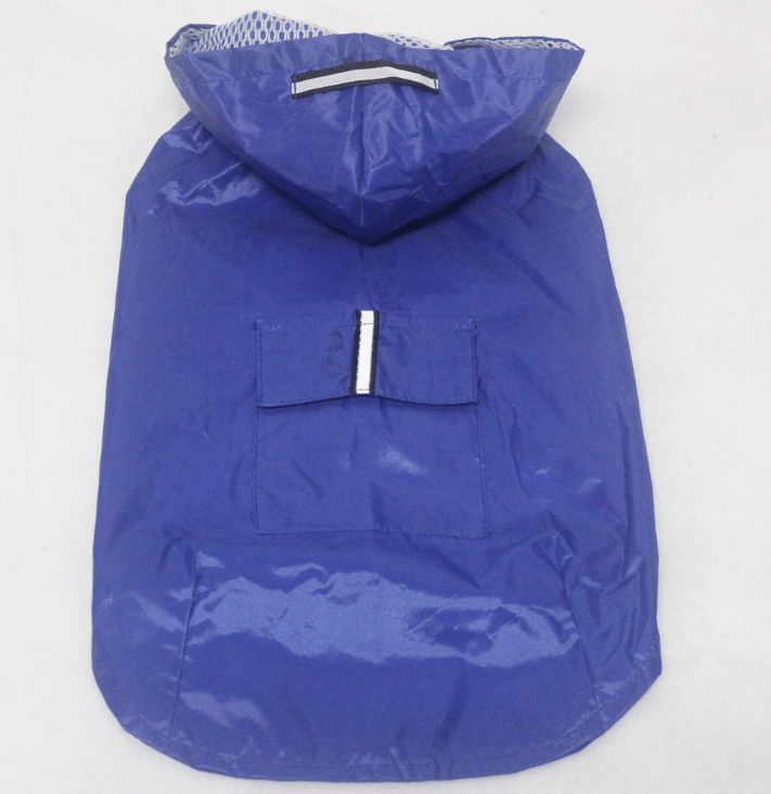 Gadget Gerbil blue / 5L Dog Raincoat With Hood