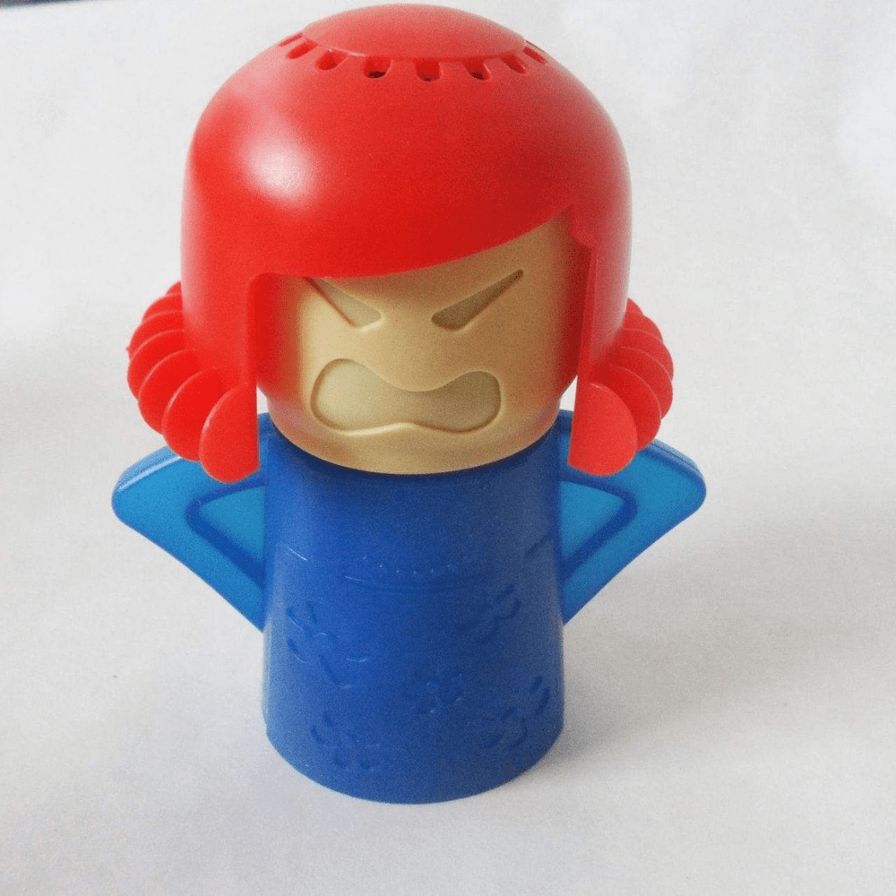 Gadget Gerbil blue Angry Mama Microwave Cleaner