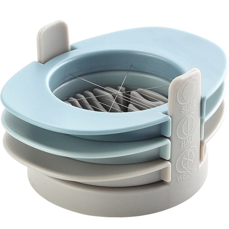 Gadget Gerbil Blue Boiled Egg Slicer