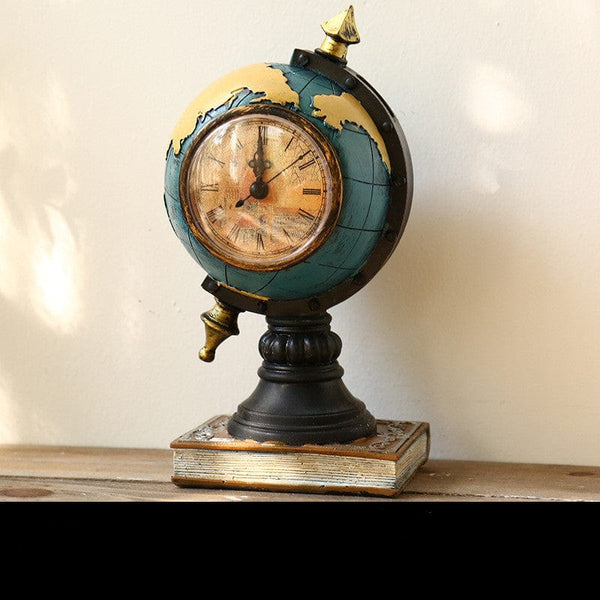 Gadget Gerbil Blue Globe Clock