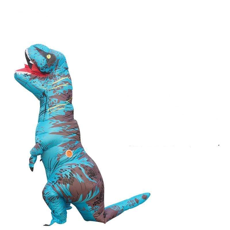Gadget Gerbil Blue Inflatable Dino Costume