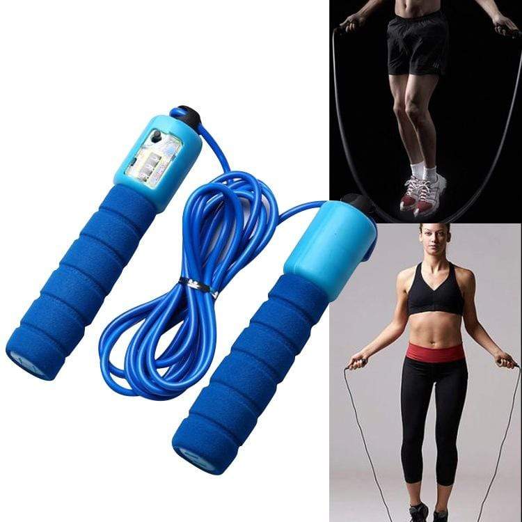 Gadget Gerbil Blue Jump Rope with Counter