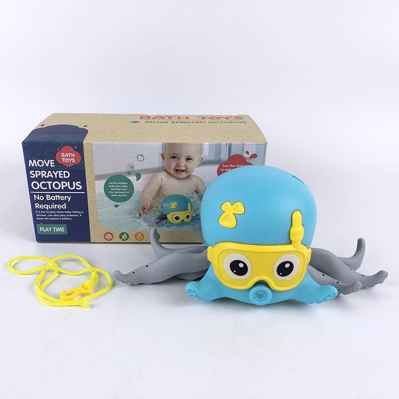 Gadget Gerbil Blue Kids Snorkeling Floating Octopus Toy