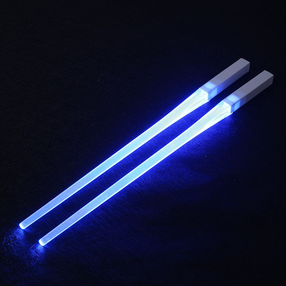 Gadget Gerbil Blue LED Glowing Chopsticks