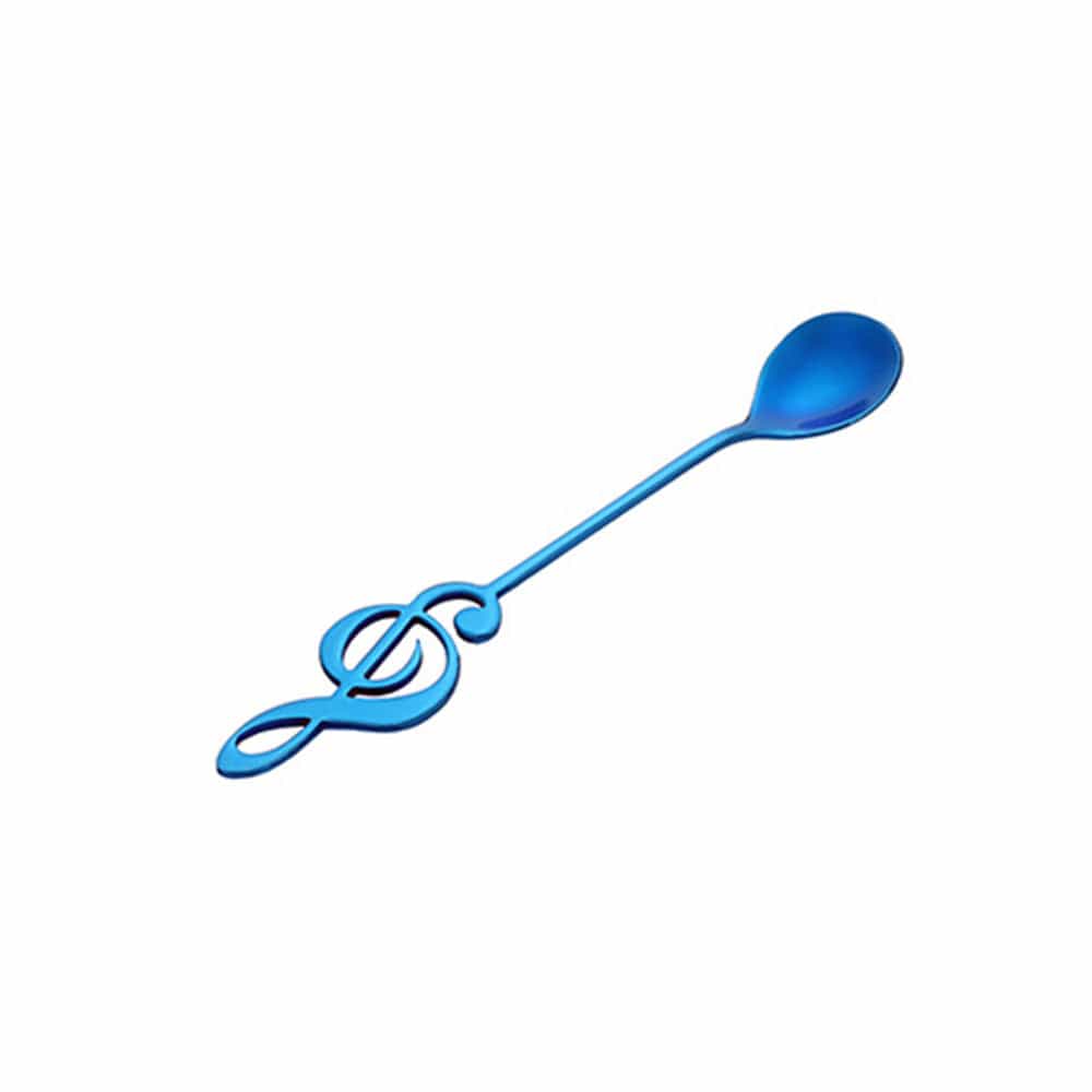 Gadget Gerbil Blue Musical Note Coffee Spoon