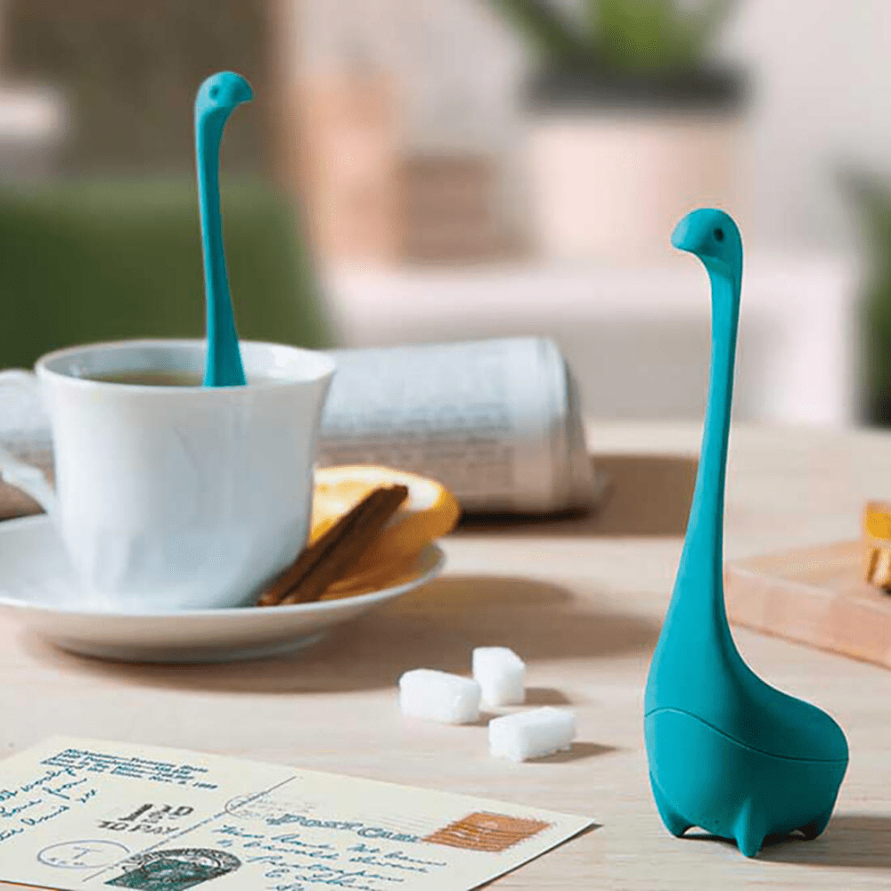 Gadget Gerbil Blue Nessie Loch Ness Monster Tea Infuser (2 Pack)