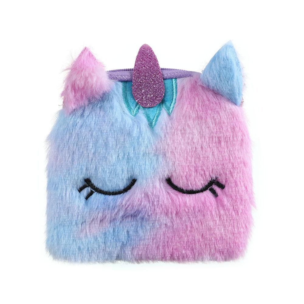 Gadget Gerbil Blue Plush Unicorn Fanny Pack