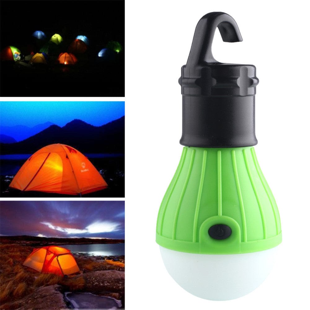 Gadget Gerbil Blue Portable Hanging Hook 3LED Camping Tent Light Outdoor Fishing Lantern Lamp Torch R06