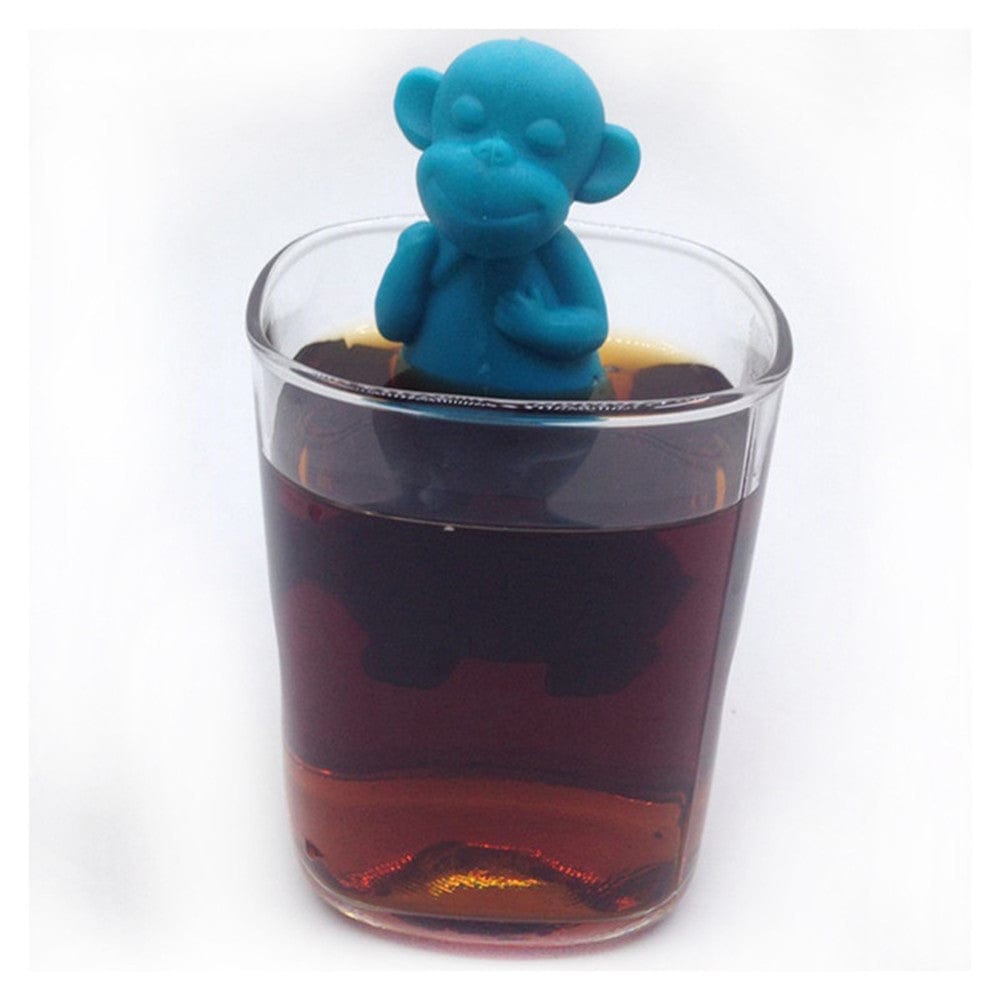 Gadget Gerbil Blue Silicone Monkey Tea Infuser