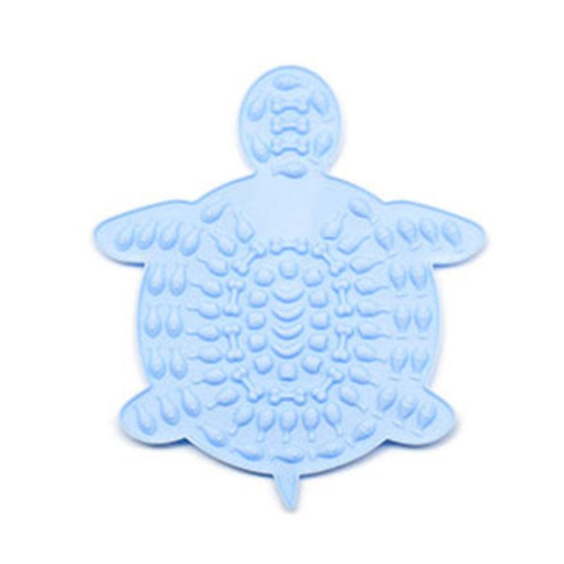 Gadget Gerbil Blue Silicone Turtle Shaped Pet Licking Mat