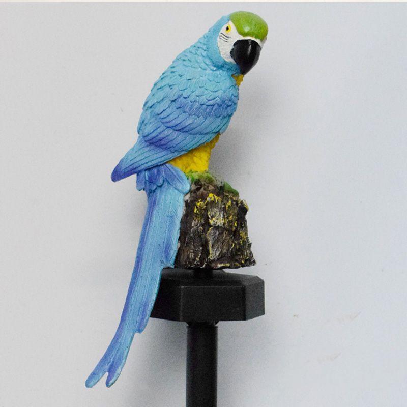 Gadget Gerbil Blue Solar Powered Parrot Lights