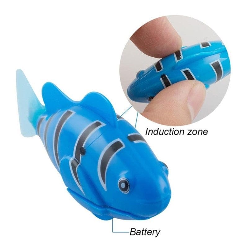 Gadget Gerbil Blue Swimming Fish Bath Toy