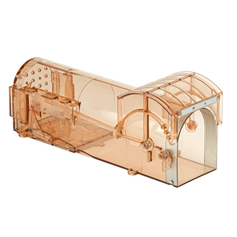 Gadget Gerbil Brown Household Simple Plastic Mousetrap Mouse Cage