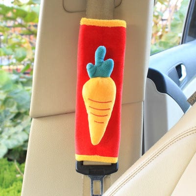 Gadget Gerbil Carrot Shaped Car Seat Belt Sleeve