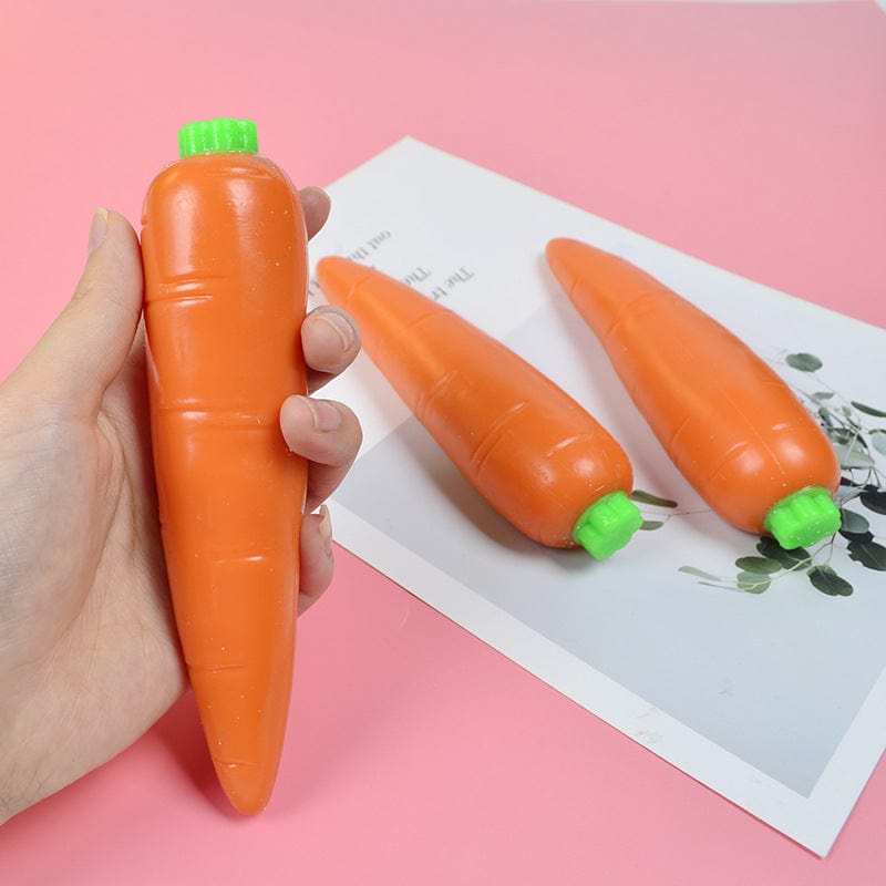 Gadget Gerbil Carrot Squishy Toy