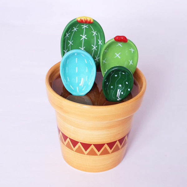 Gadget Gerbil Ceramic Cactus Spoon