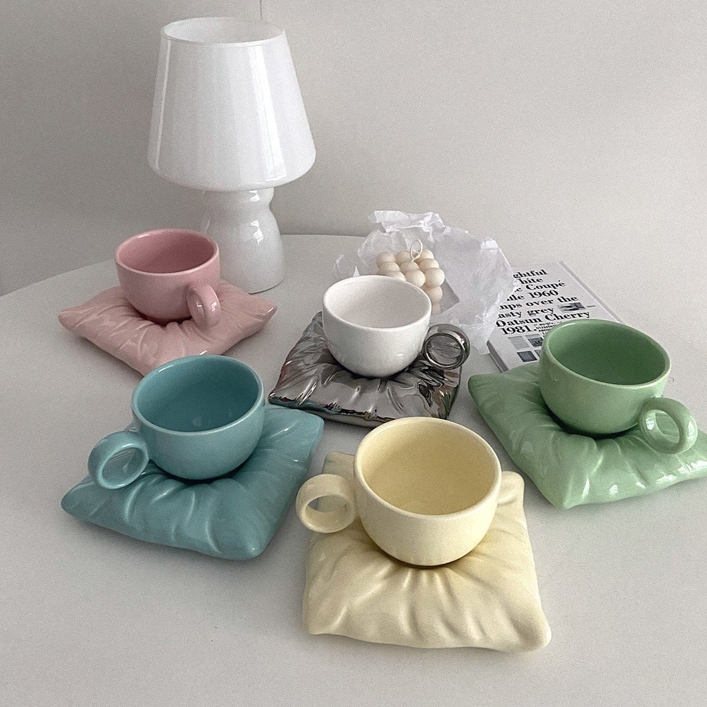 Gadget Gerbil Ceramic Cup With Pillow Coaster