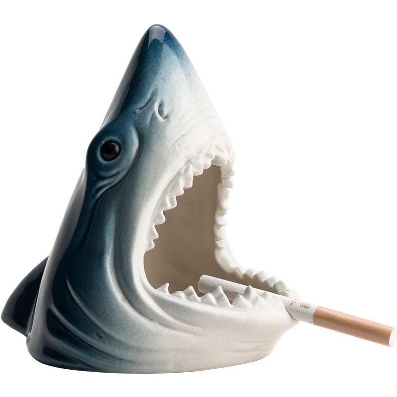 Gadget Gerbil Ceramic Shark Ashtray