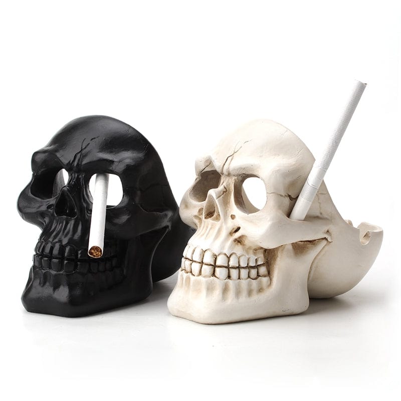 Gadget Gerbil Ceramic Skull Ashtray