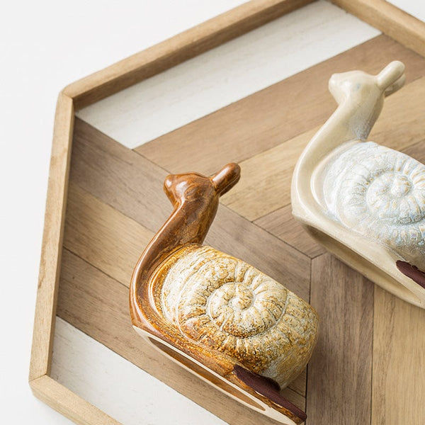 Gadget Gerbil Ceramic Snail Ashtray