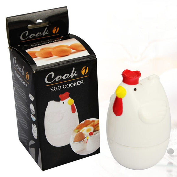 Gadget Gerbil Chicken Shaped Single Egg Boiler Steamer