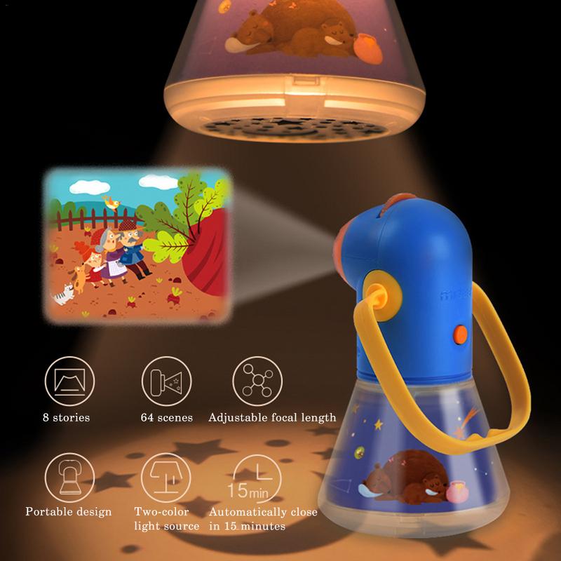 Gadget Gerbil Children's Night Lamp Story Projection Lamp