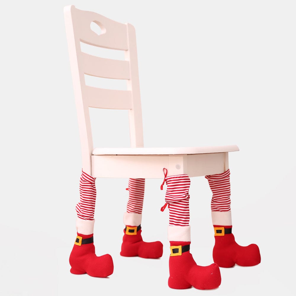 Gadget Gerbil Christmas Shoes Chair Legs