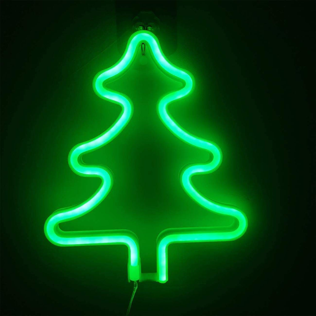 Gadget Gerbil Christmas Tree Neon Sign