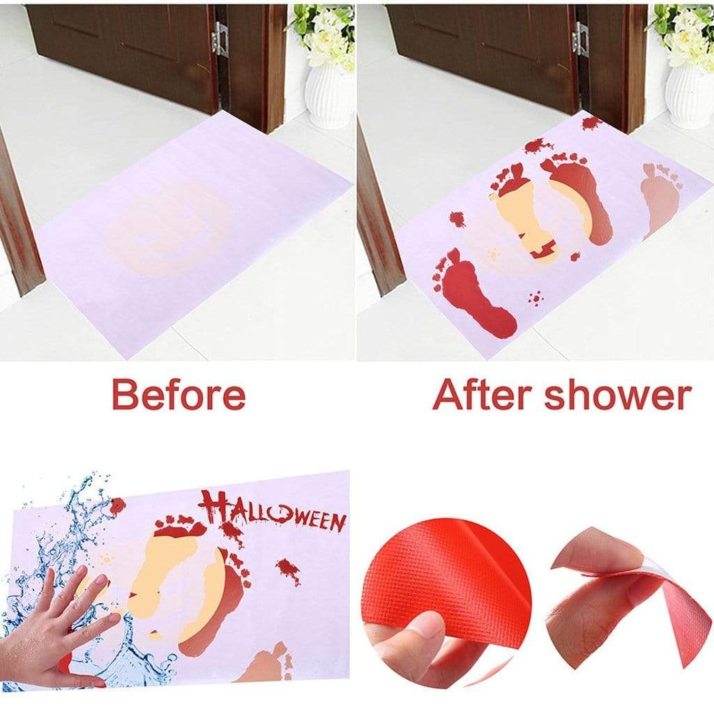 Gadget Gerbil Color Changing Bloody Bath Mat