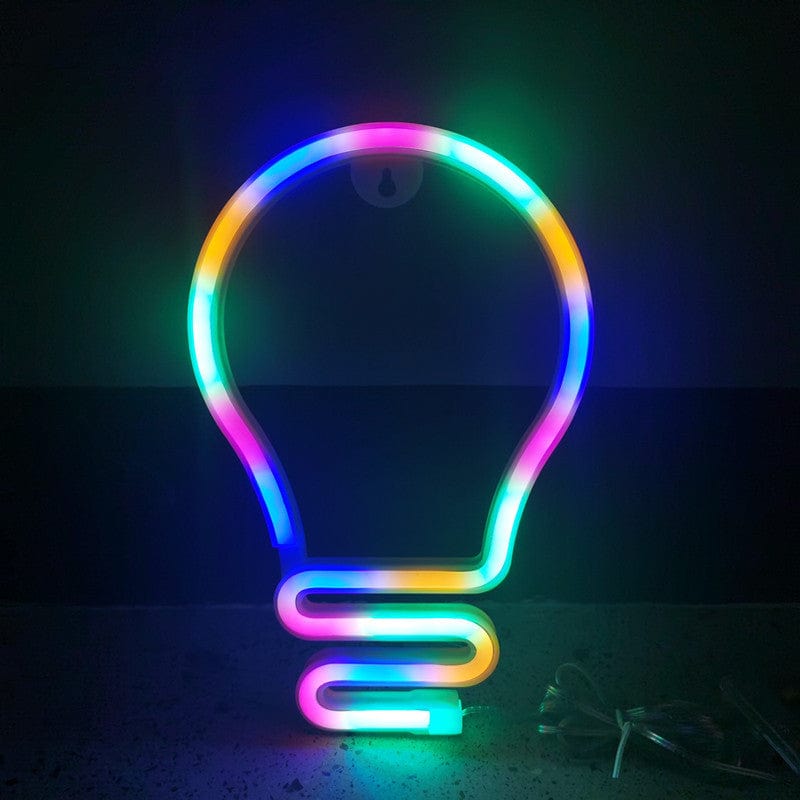 Gadget Gerbil Color Light Bulb Neon Sign