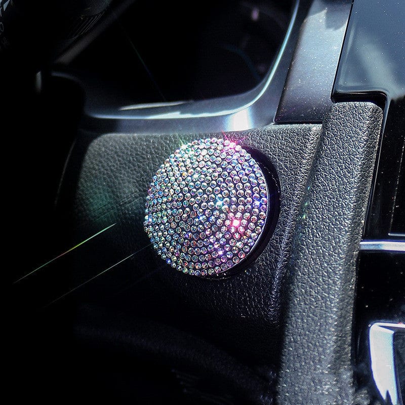 Gadget Gerbil Color Rhinestone Push To Start Button Cover