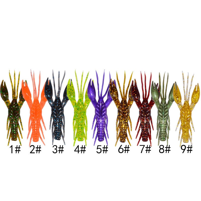 Gadget Gerbil Color7 Lobster Shaped Fishing Lure
