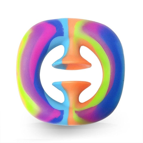 Gadget Gerbil Colorful Anti Stress Finger Snapper Fidget