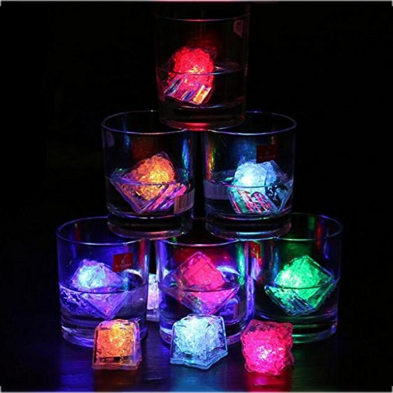 Gadget Gerbil Colorful flash LED Light Up Ice cubes