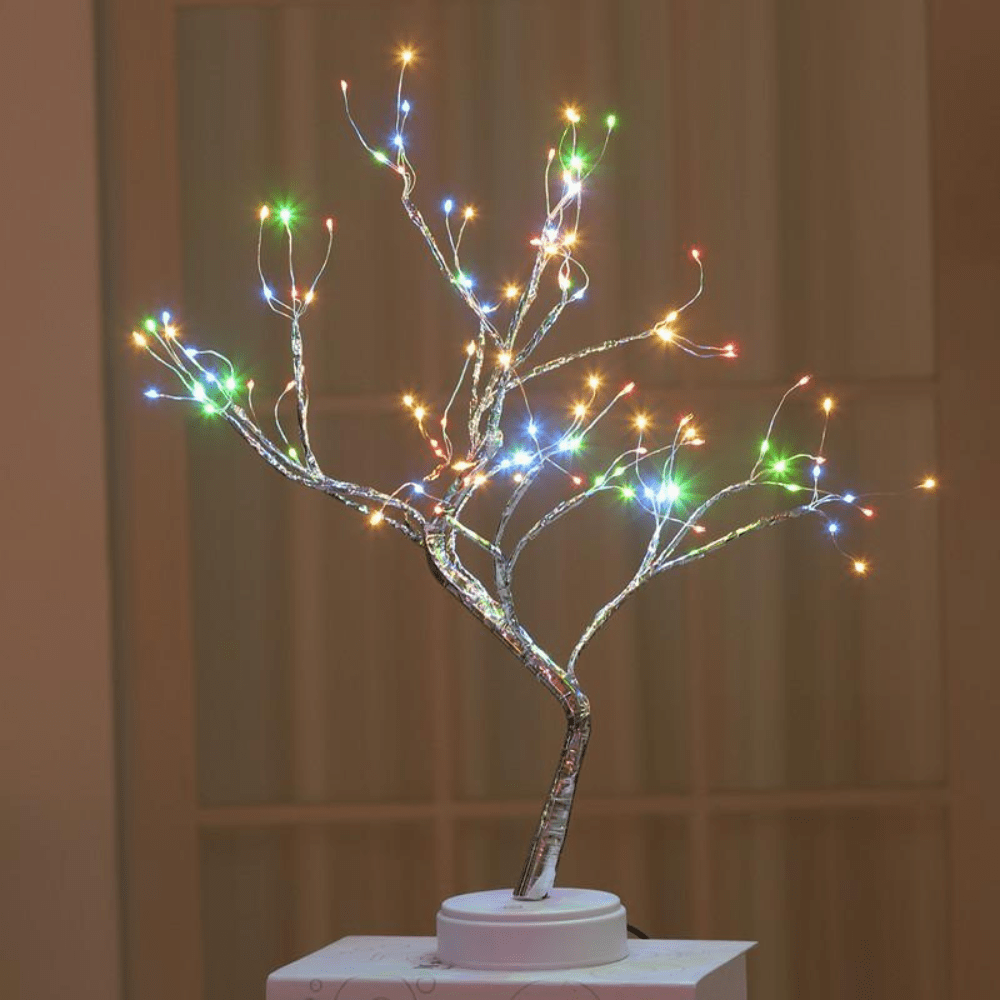 Gadget Gerbil Colorful LED Bonsai Tree Light
