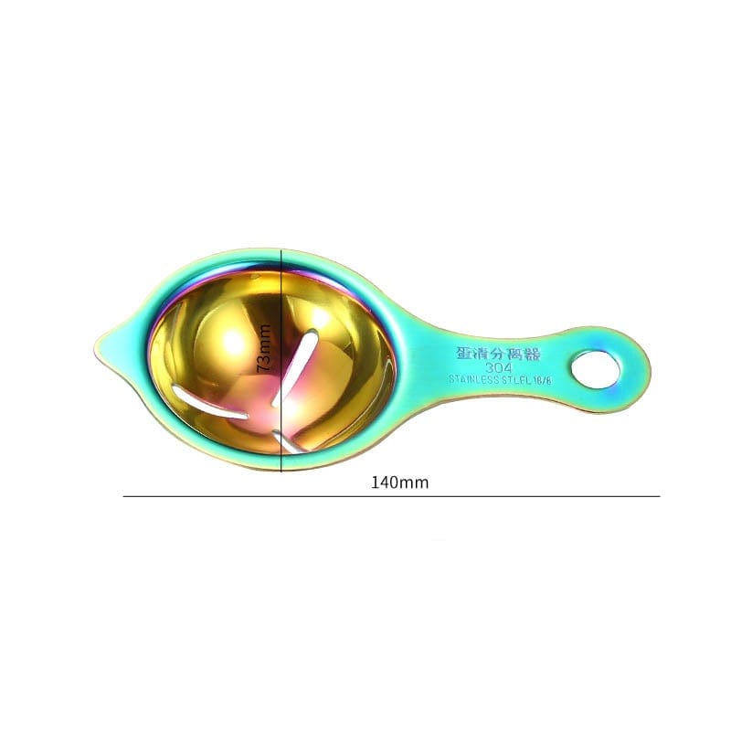 Gadget Gerbil Colorful Stainless Steel Egg Yolk Separator