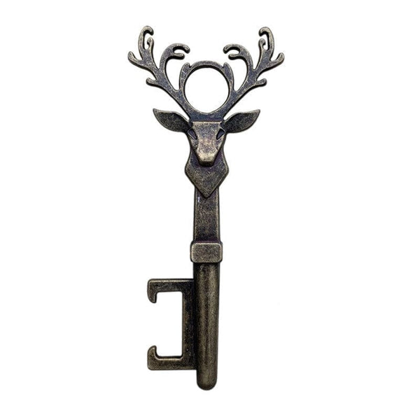 Gadget Gerbil Copper Deer Head Key Bottle Opener