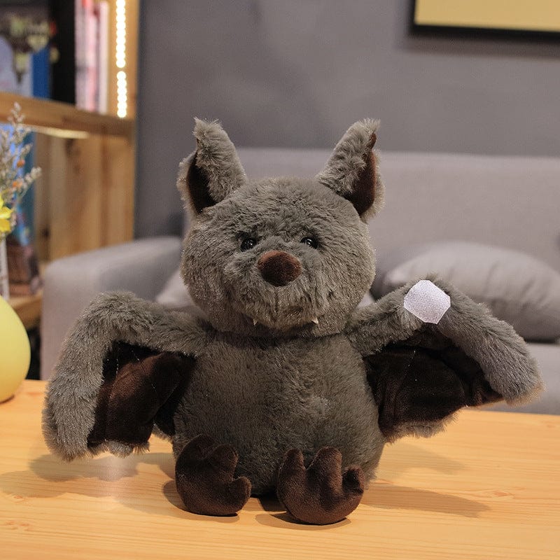 Gadget Gerbil Dark grey Bat Plush Toy