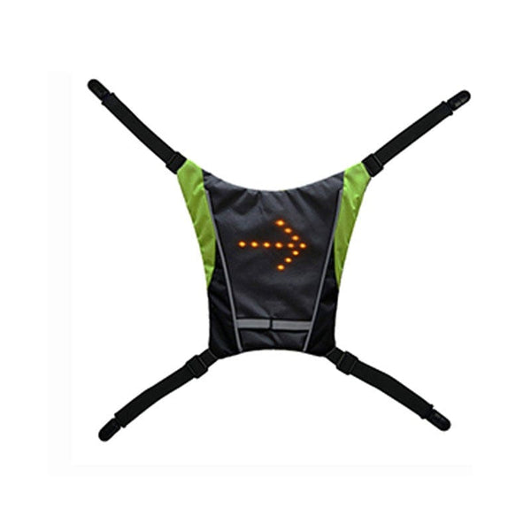 Gadget Gerbil darkGrey LED Turn Signal Safety Vest