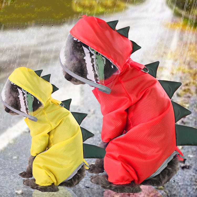 Gadget Gerbil Dog Dinosaur Transparent Raincoat