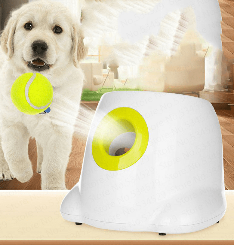 Gadget Gerbil Dog Pet Automatic Interactive Ball Launcher